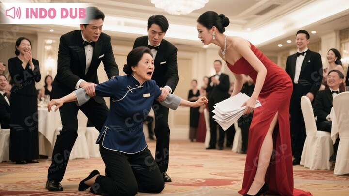 Mertua menyamar pembersih dihina menantu di tengah pesta ternyata adalah Miliarder sedang mencobanya