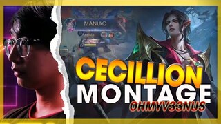 OHMYV33NUS CECILLION MONTAGE - MLBB
