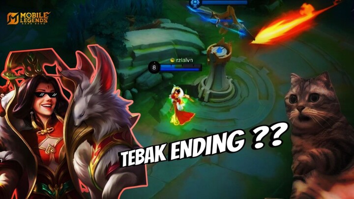 #KontesKreator2025 BUAT USER MIDLANER PAKE AURORA BUAT PUSH RANK 🥶DAMAGE-NYA JADI NGERI 😳 [MLBB]