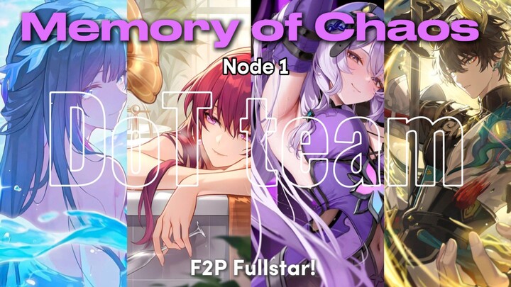 😹F2P Nekat Clear MOC‼️DoT Team Showcase (Fullstar Gameplay) Node 1 [Honkai Star Rail]