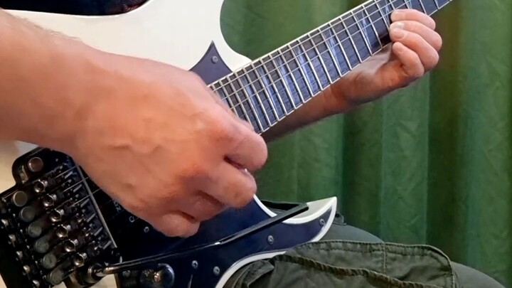 Metal guitar music