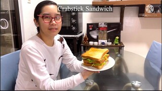 CRABSTICK SANDWICH WITH CHEESE | MAKE HEALTHY AND DELICIOUS SANDWICH