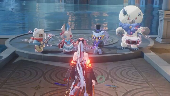In case you didn’t know, the BGM for the puppet band changes depending on how many members are in it
