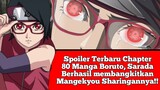 Sempat rame Chapter Baru Manga Boruto, Karena Sarada Berhasil membangkitkan mangekyou sharingannya