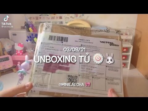 [ Tik Tok Việt Nam ] Unboxing tủ sanrio