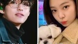 BTS V and Black pink Jennie rumoured couples