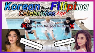 [PLAY] Korean guys guess Filipina Celebrities' Age #115 (ENG SUB)