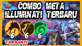 COMBO ILLUMINATI TERSAKIT | META MAGIC CHESS TERBARU