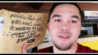 Unboxing gift from Ireland | give from tita Norma Onglay
