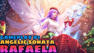 RAFAELA - ANGELIC SONATA SKIN | GAMEPLAY #1 - MLBB