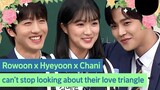 Kim Hyeyoon X Rowoon X Chanhee's love triangle romance!!!