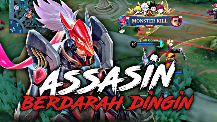 ASSASIN UNDERRATED!! SEKALI ANGKAT AUTO MOKAD - Mobile Legends