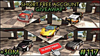 [🔴Short Free Account Giveaway#117 ] [ Rare Design ] Car Parking Multiplayer 4.7.8