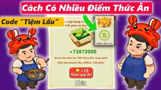 [CODE TIỆM LẨU ĐƯỜNG HẠNH PHÚC] CÁCH CÓ NHIỀU ĐIỂM THỨC ĂN | MY HOTPOT STORY