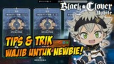 TIPS & TRIK UNTUK PLAYER BARU (NEWBIE) WAJIB TAU! 🔥 - BLACK CLOVER MOBILE