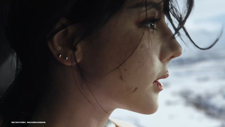 Dilraba Dilmurat in the latest Land Rover Defender commercial