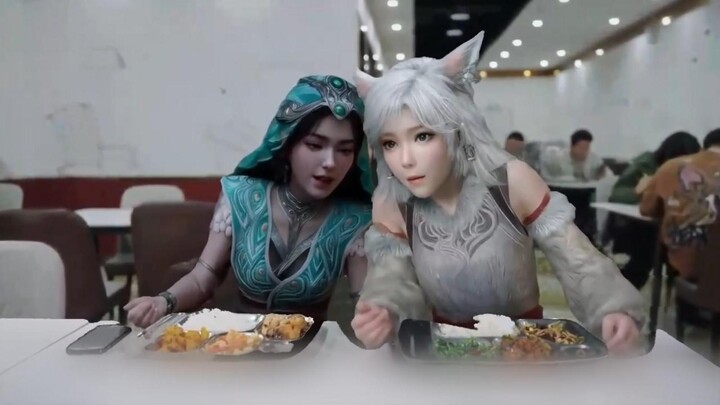 Sang Santa Mulan: Silvermoon, bisakah kamu tidak memutar video dan merebut Lentera Yuanming-ku? Kumo