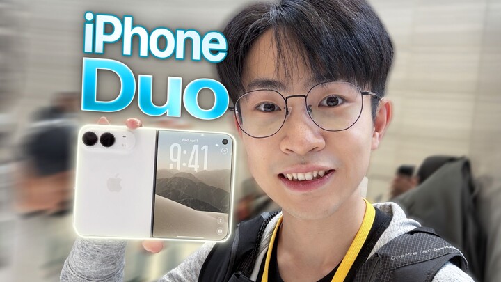 Video terbaru | iPhone Duo layar lipat, seri 18 Pro langsung dicoba di lokasi!