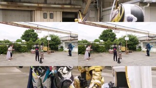 WOZ & GEIZ & ZI-O TSUKUYOMI HENSHIN AND FIGHT 120FPS