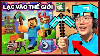 PHONG CẬN TV ĐI LẠC VÀO THẾ GIỚI MINI WORLD VÀ MINECRAFT | THỬ THÁCH 24H TRUY TÌM ĐỒ CHƠI MÔ HÌNH MC