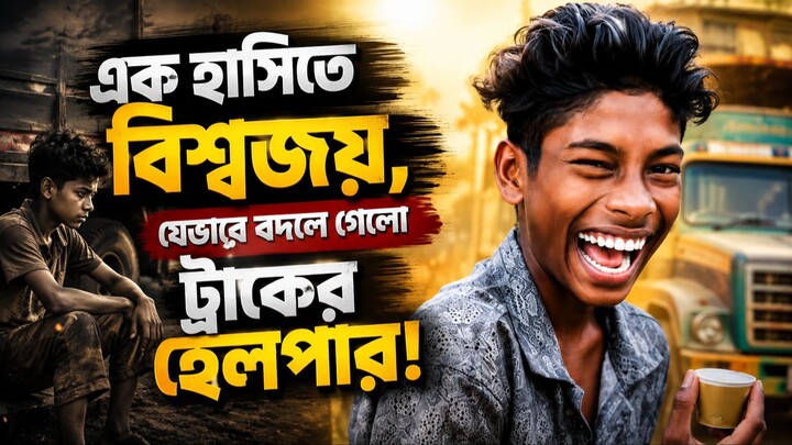 এক হাসিতে বিশ্বজয়, ট্রাকের হেলপার থেকে এখন স্কুলের বারান্দায় - Chief TV