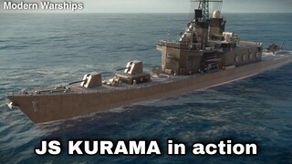 Modern Warships: JS KURAMA in action in latest update.