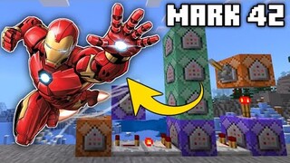 Iron Man's Mark 42 in Minecraft using Command Blocks