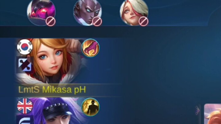 Mikasa Ng PINAS is back | First pick Fanny? no problem 👌🥱