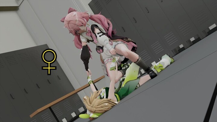 Encore ♀ Battle with Verinai [Mingchao MMD]