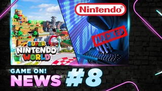 Game On! News#08: Mở Cửa Công Viên Super Nintendo World | Cái Giá Phải Trả Khi Hack Nhầm Ông Lớn