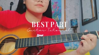 Best Part - Daniel Caesar|| Easy Guitar Tutorial