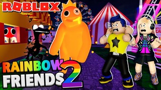 😱 Jogamos RAINBOW FRIENDS no CAPÍTULO 2 | Feito por um Fã