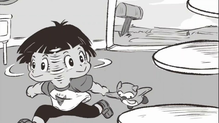 【مانيهاب/ترجمة ذاتية/بيك منفرداً】عندما يقابل بيكو دايمارو مربية البيت الحالية بيكي مع بعض المانغا ال