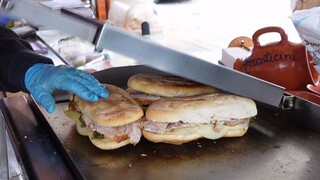 【عربة البانيني الشهية في ضواحي روما】