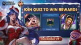 TRIAL OF KNOWLEDGE: CHRISTMAS EDITION NOW AVAILABLE FROM DECEMBER 27 TO JANUARY 11! - MOBILE LEGENDS
