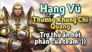 [ VGVD ] Đỡ đòn siêu khống chế Hạng Vũ ăn hết mạng của team :))) - Vương Giả Vinh Diệu