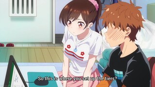 Kazuya can't take his eyes off Chizuru's.. | Rent-a-Girlfriend Season 3