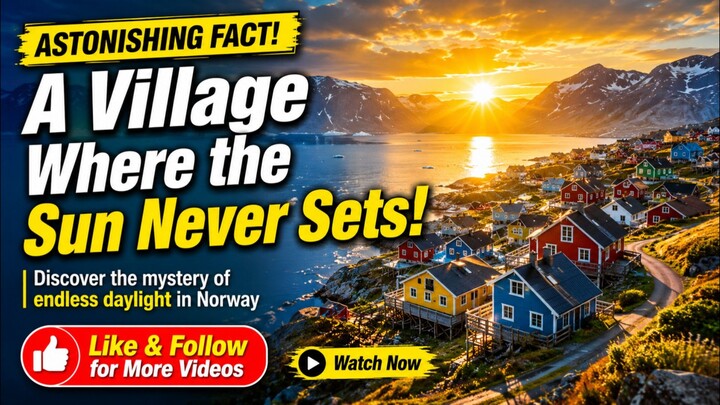 A Village Where the Sun Never Sets! ☀️🇳🇴 | Sommarøy, Norway