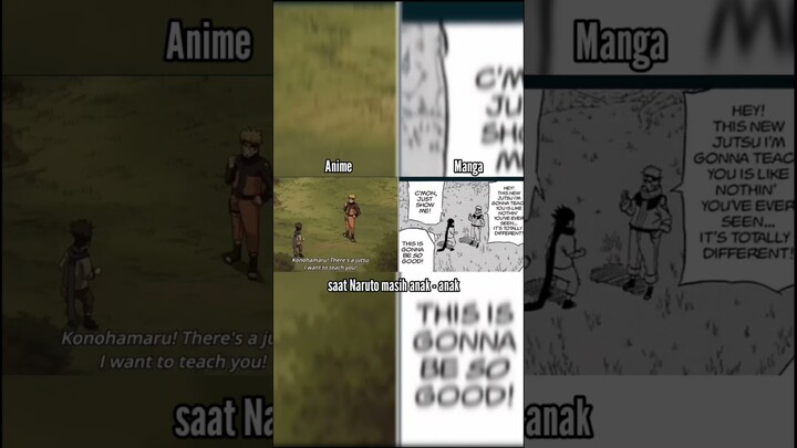 Perbedaan Anime & Manga Naruto part 2