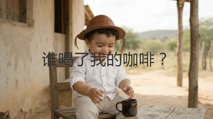 The Coffee Disappeared! Baby’s Funny Silent Prank / 咖啡去哪了？宝宝的搞笑无声恶作剧