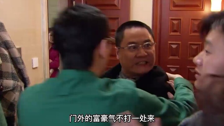 A wealthy man returned home late at night, only to find that the real estate agent had moved into hi