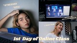 FIRST DAY OF SENIOR HIGH *online classes* | Jamaica Galang