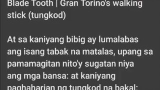 Bible x Anime | Blade Tooth x Gran Torino's Walking Stick | My Hero Academia 🏫