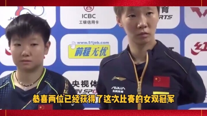 China’s table tennis team does lazy interviews—whichever player speaks first loses!