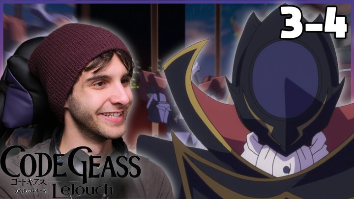 Saved by the Bell With ROBOTS | Code Geass Episode 3 and 4 Blind Reaction