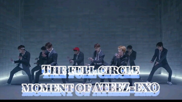 When manifesting hard paid off #엑소 #EXO #에이티즈 #ATEEZ #エイティーズ