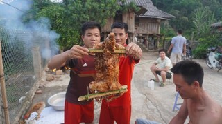 THỊT LÀM KIỂU SÓC BAY • Pịa, Tiết Canh