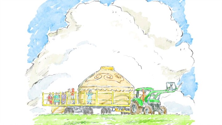 Kastil Melayang di Padang Rumput Hulunbuir