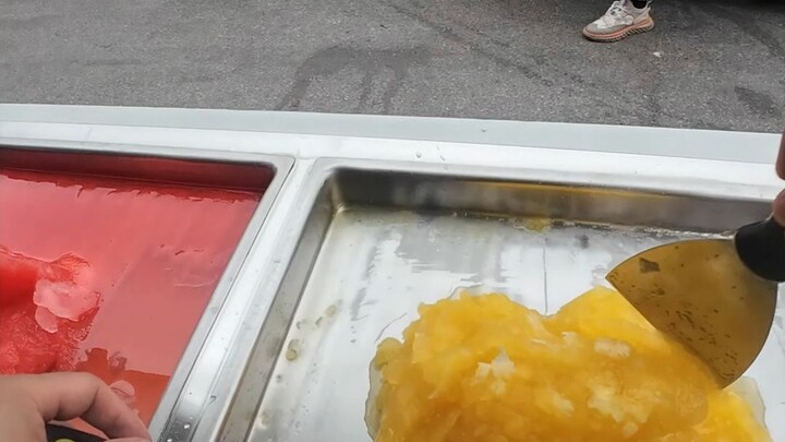 Kem xào vị xoài