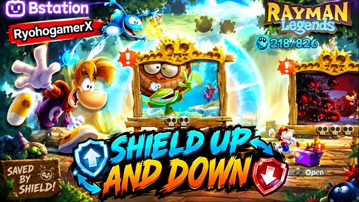 RAYMAN LEGENDS: SHIELD SHIFT – Bisa Bertahan Sampai Akhir?!